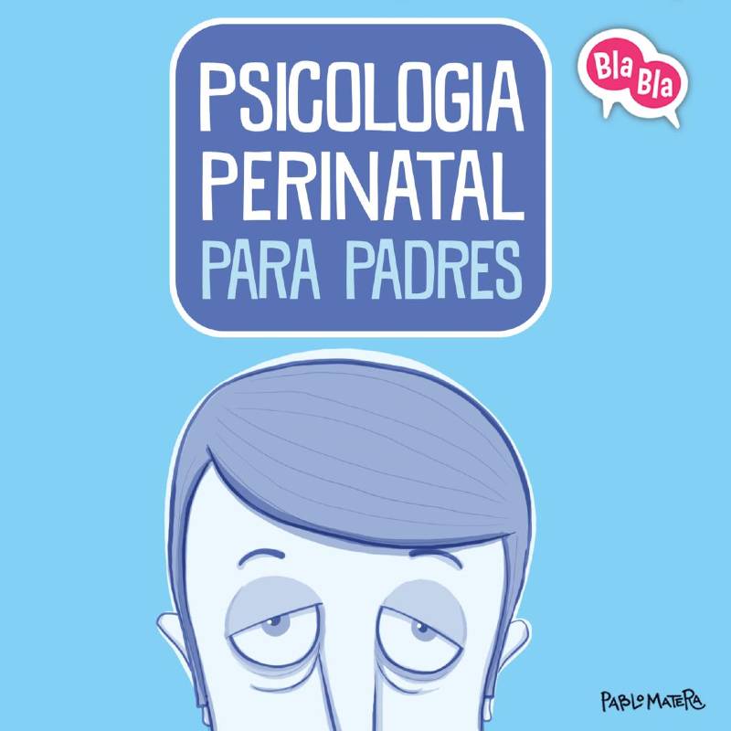 algo más breve? Psicología perinatal para padres: ilustración de un hombre agotado.